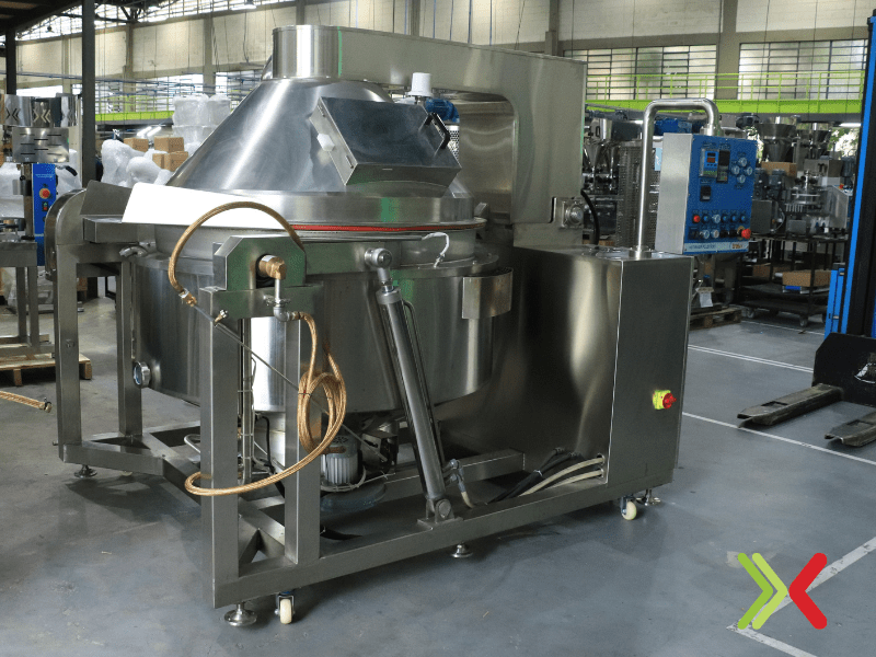 Masseira industrial para salgados