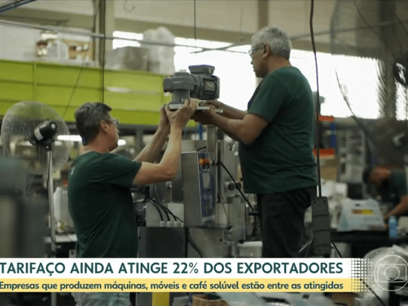 Bralyx na mídia: Jornal Hoje (Globo) debate tarifaço e impactos sobre exportações da indústria