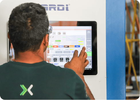 Linha de produção industrial Bralyx